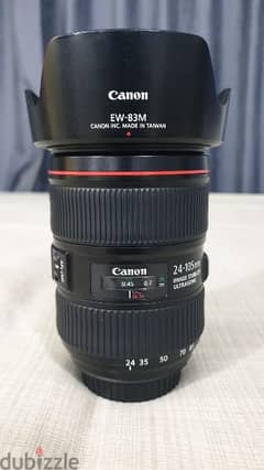 canon 24-105mm IS ii USM lens