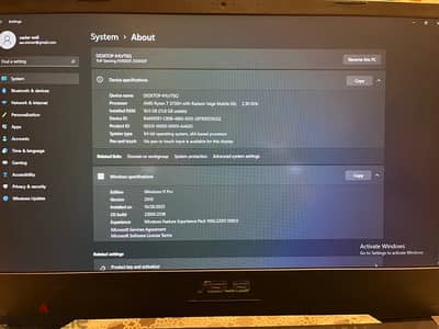 ASUS TUF Gaming FX505 Ryzen 7