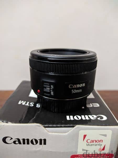 عدسه كانون 50mm 3