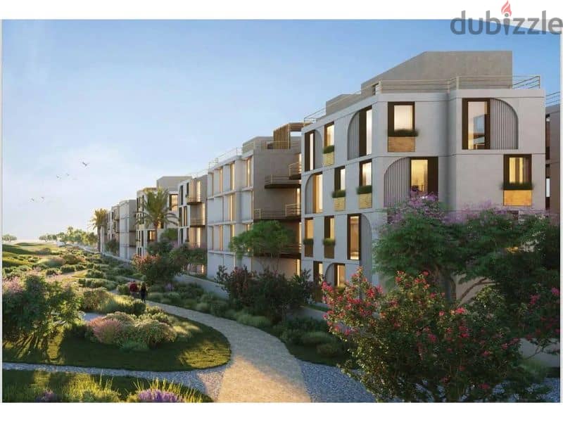 شقة متشطبة بالكامل على طريق الضبعة زايد الجديدة بجوار اعمار و سولانا  VYE Sodic - New Zayed 10