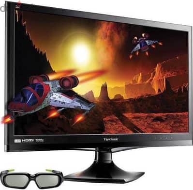 viewsonic 24” full hd 120hz 3d