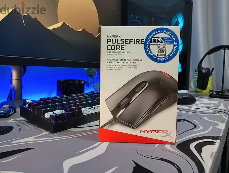 ماوس hyperx plusefire core 0