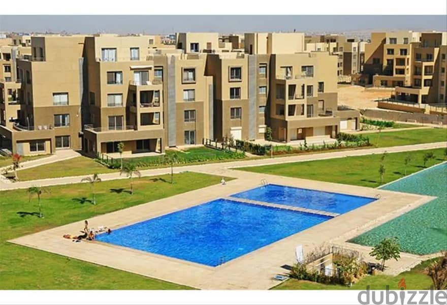 170 sqm finished apartment next to Wadi Degla Club in Palm Parks October Compound 7