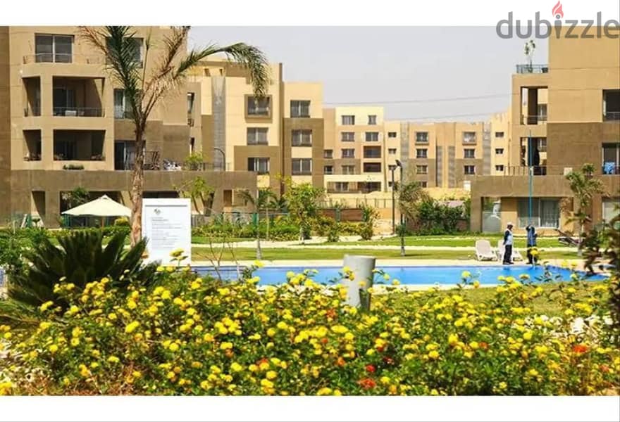 170 sqm finished apartment next to Wadi Degla Club in Palm Parks October Compound 8