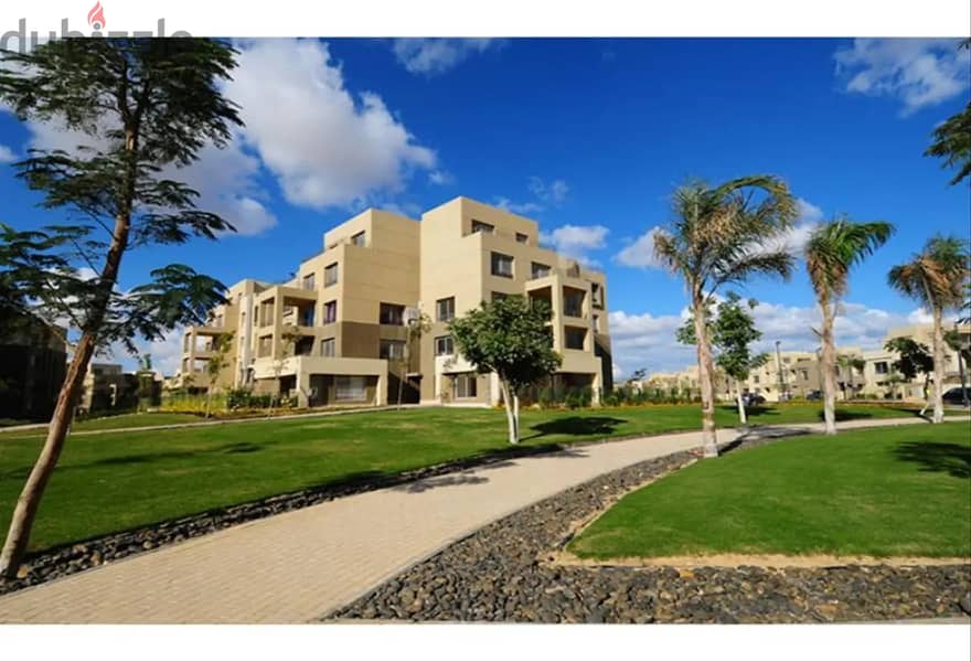 170 sqm finished apartment next to Wadi Degla Club in Palm Parks October Compound 9