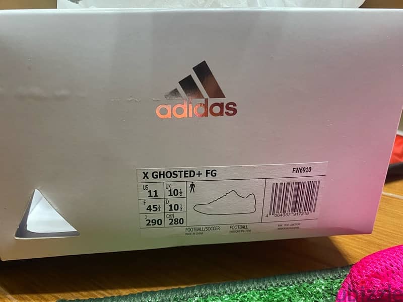 Adidas X Ghosted+ FG 45 1/3 7