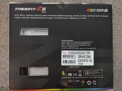 DDR5 Trident Z5 RGB 64GB