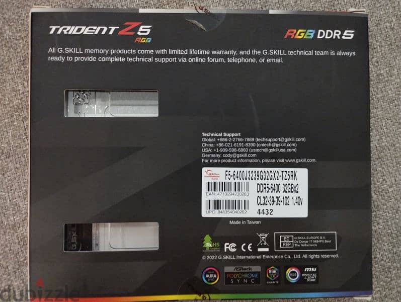 DDR5 Trident Z5 RGB 64GB 0