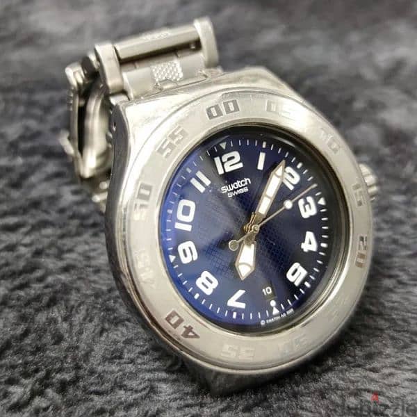 ساعه يد رجالي RARE Swatch AG اصليه كلاسيك 0