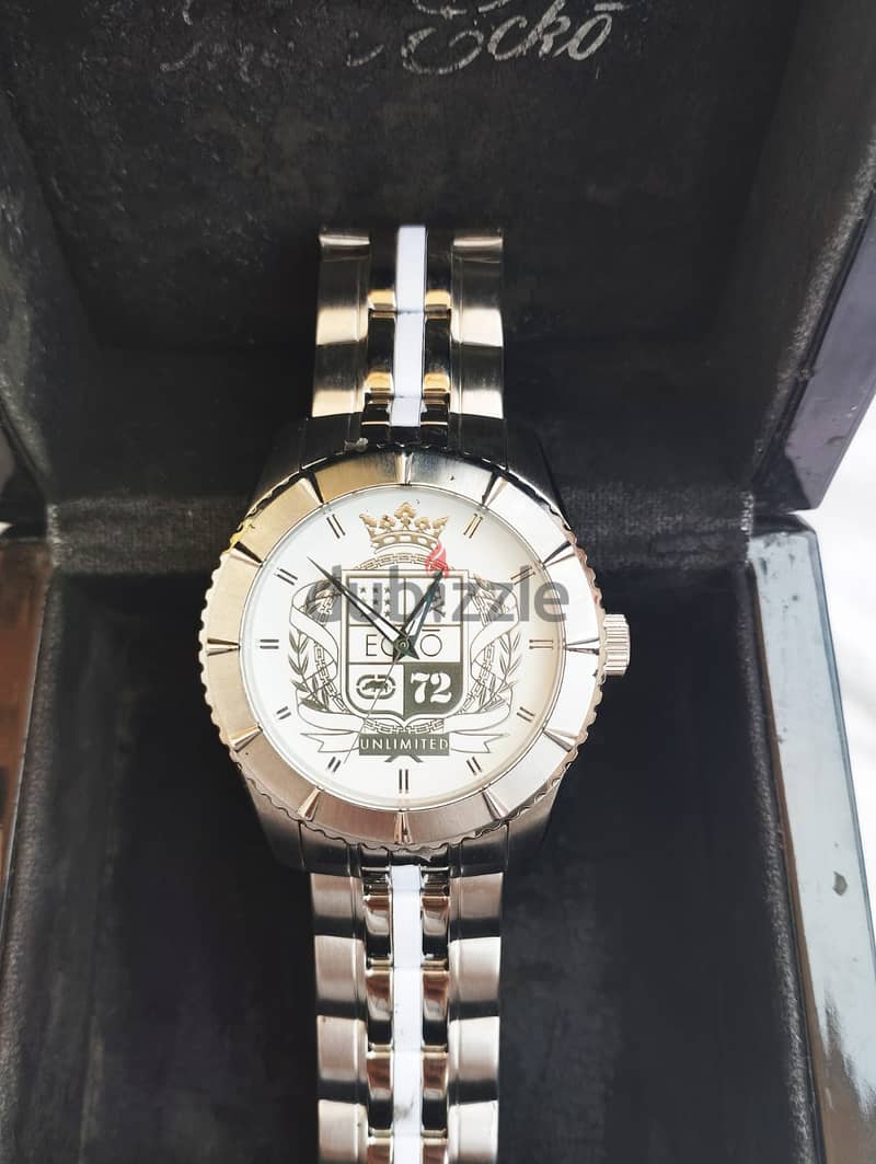Marc Ecko Men's E11524G1 Hand Silver Bracelet Watch 0