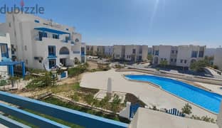 Ready to Move, Fully Finished and Furnished Chalet Direct on Swimming Pool in Mountain View Ras el Hikma 0