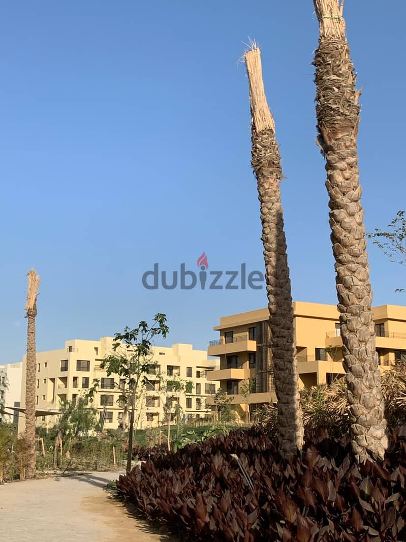 شقة بجاردن للبيع بكمبوند أويست Apartment with garden for sale at Owest 11