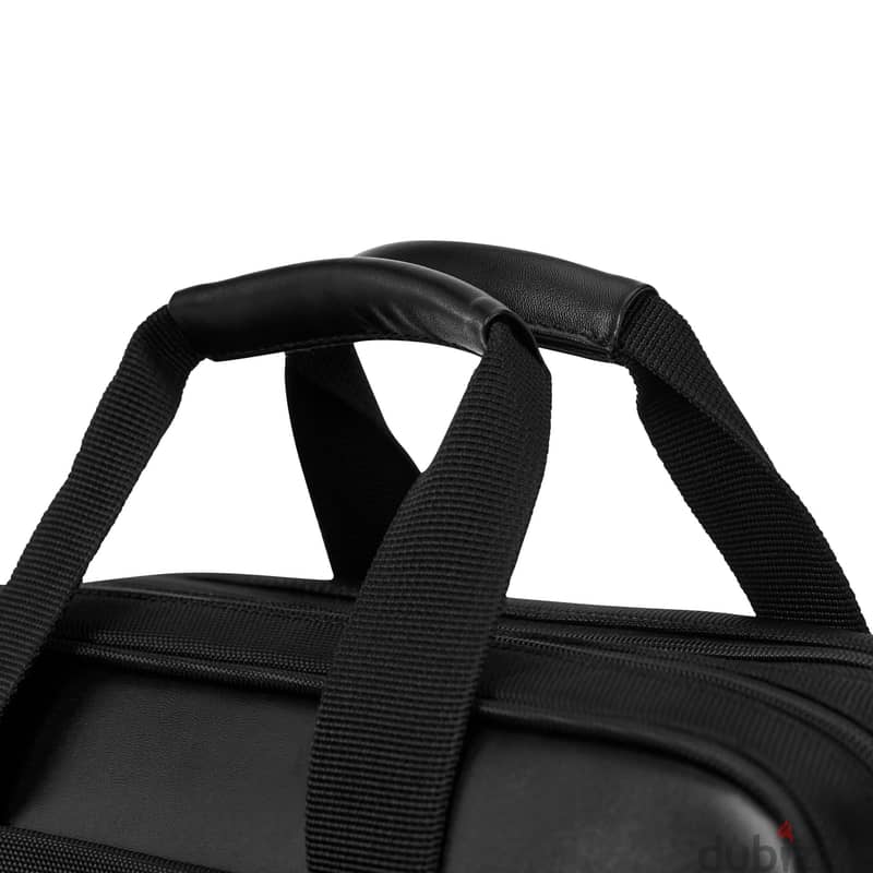 New Samsonite Leather Brief Laptop Bag 15.6" 3