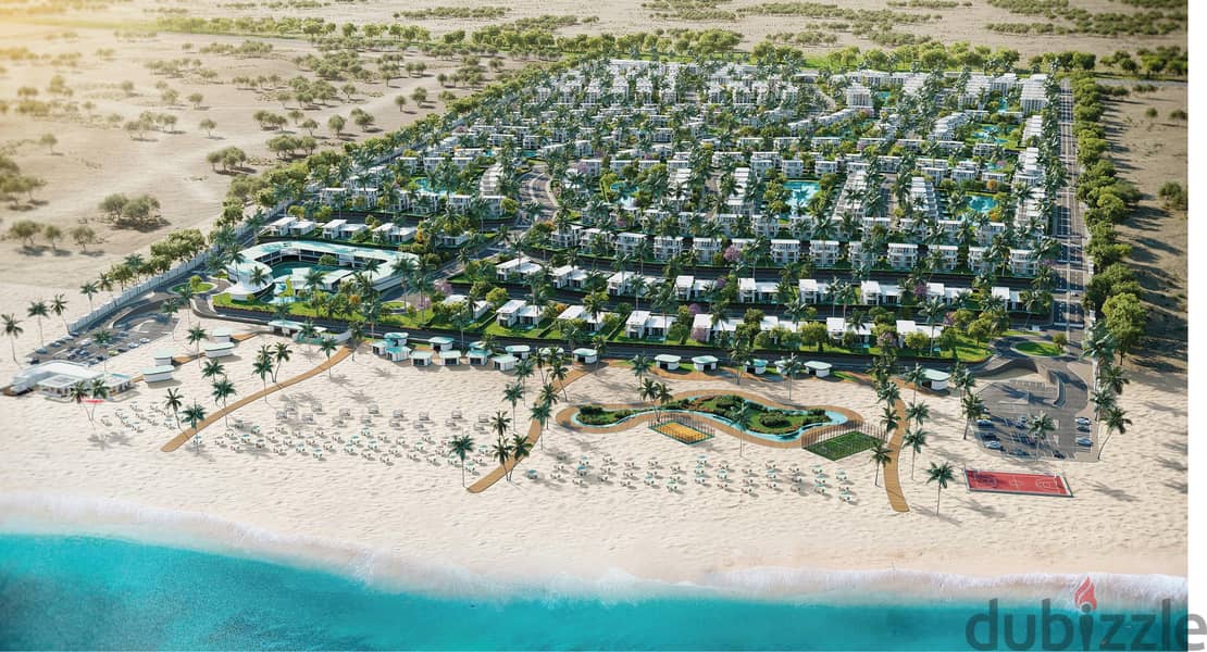 شاليه غرفتين 95 متر راس الحكمه الساحل الشمالى Marseilia Beach 5 13