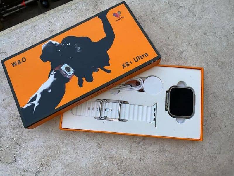 Smart Watch 8X Plus Ultra like new | ساعة سمارت بحالة ممتازة 2