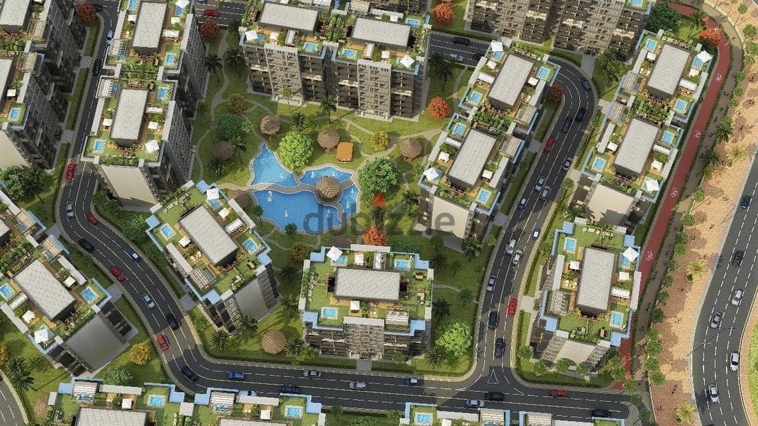 شقة للبيع في العاصمة الإدارية الجديدة في كمبوند ذا سيتي فالي - The City Valley بأفضل أنظمة السداد 4