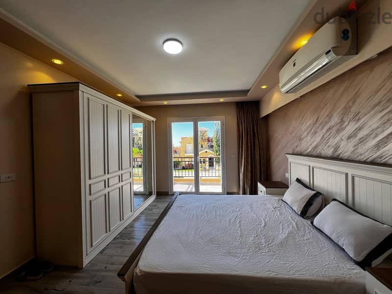 فيلا 4 غرف نوم للايجار مفروشة بالكامل موقع متميز ماونتن فيو راس الحكمة Mountain view ras el hekma 7