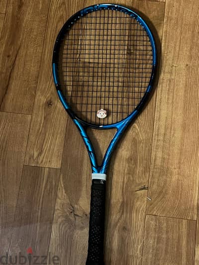 Babolat Pure Drive Lite 270gm Full Graphite strung No Cover Blue Ten