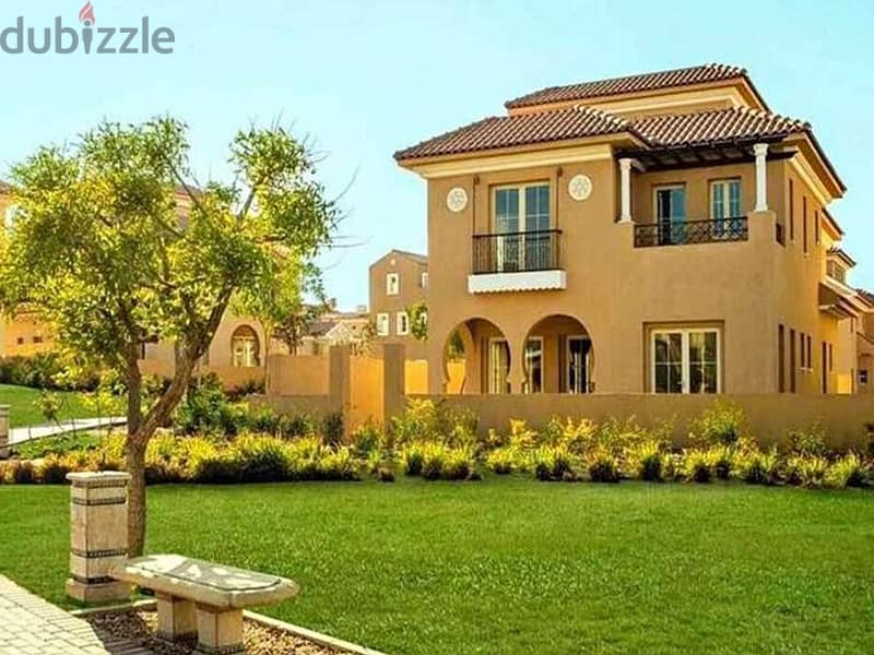 فيلا جاهزة للمعاينة عند كايرو فيستفال سيتي التجمع ف كمبوند ستون بارك  _villa for sale in stone park near cfc 7