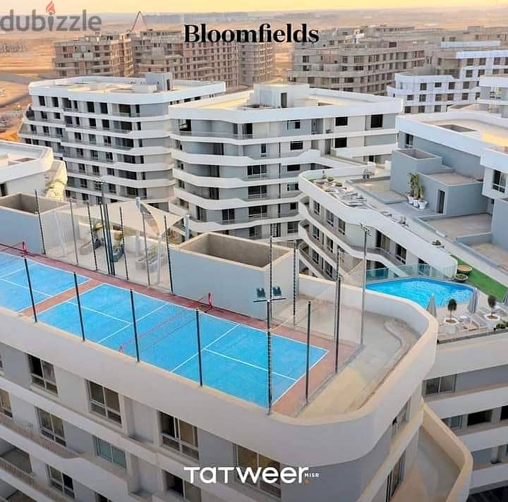 With Installments Over 10 Years Apartment With Immediate Receipt In Bloomfields Mostakbal City Compound 1
