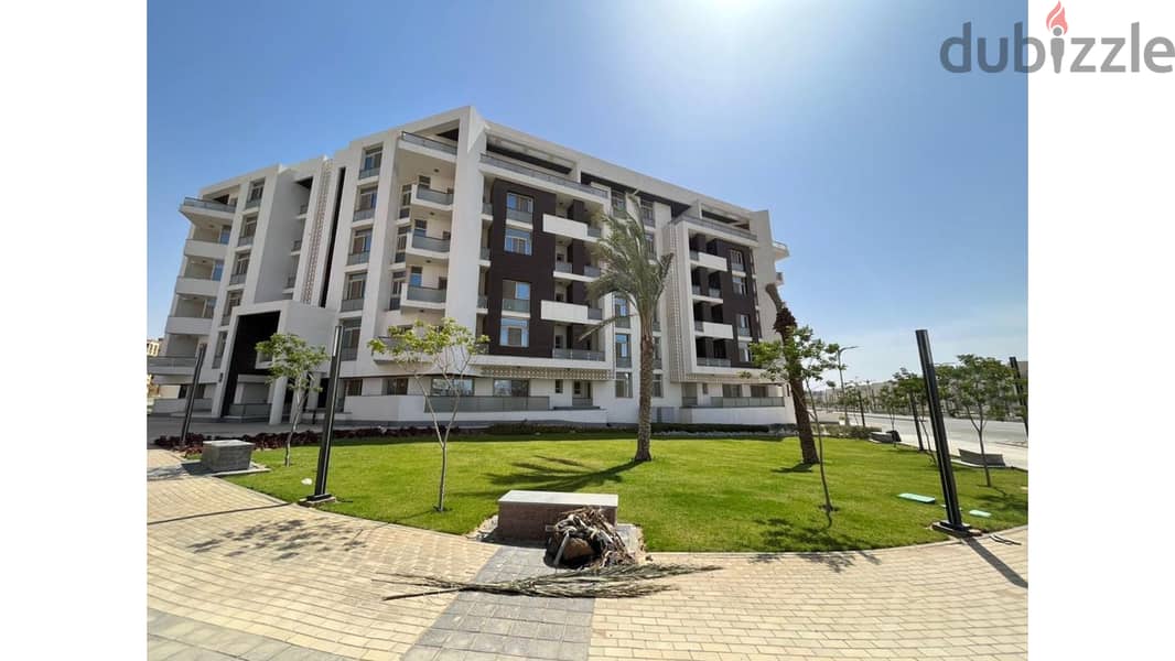 Twin house 426 sqm, finished, ready to move in, resale, prime location, for sale in installments in Al Maqsad New Capital 6