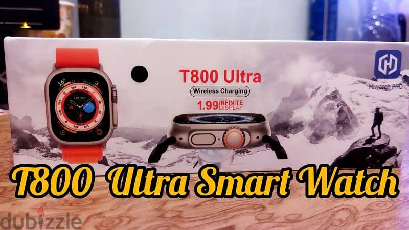 ساعة Ultra T800 بتصميم عصري، شاشة 1.99 بوصة FULL HD، مميزات خطيرة 2