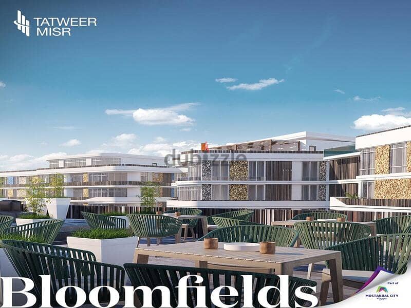 With a 10% down payment, own a two-bedroom apartment for sale in Golden Square and equal installments in Bloomfields 21