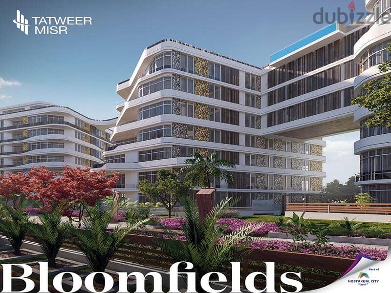 With a 10% down payment, own a two-bedroom apartment for sale in Golden Square and equal installments in Bloomfields 23