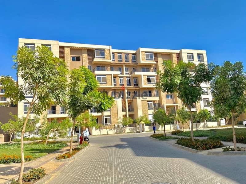 Apartment for sale in the Fifth Settlement in Taj City Compound, in interest-free installments, with a distinctive view with a landscape view 22
