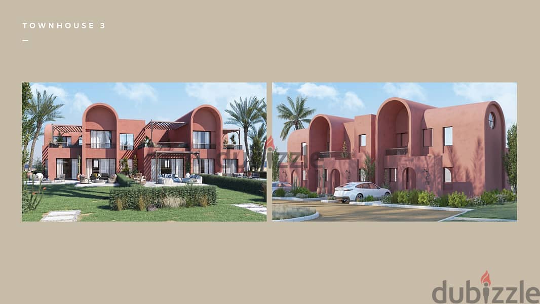 شالية للبيع من اوراسكوم الجونة 71م + Garden تشطيب فاخر عالبحر Kamaran El Gouna 1