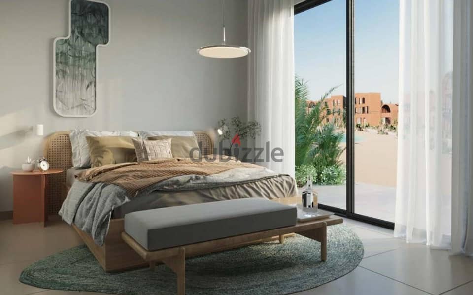 شالية للبيع من اوراسكوم الجونة 71م + Garden تشطيب فاخر عالبحر Kamaran El Gouna 4