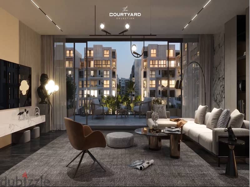 Apartment for sale in Bloomfields in the heart of Golden Square, with a 10% down payment and equal installments in Bloomfields 3