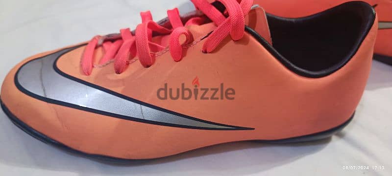 كوتش كره قدم نايك Nike mercurial اوريجينال مقاس 35 2