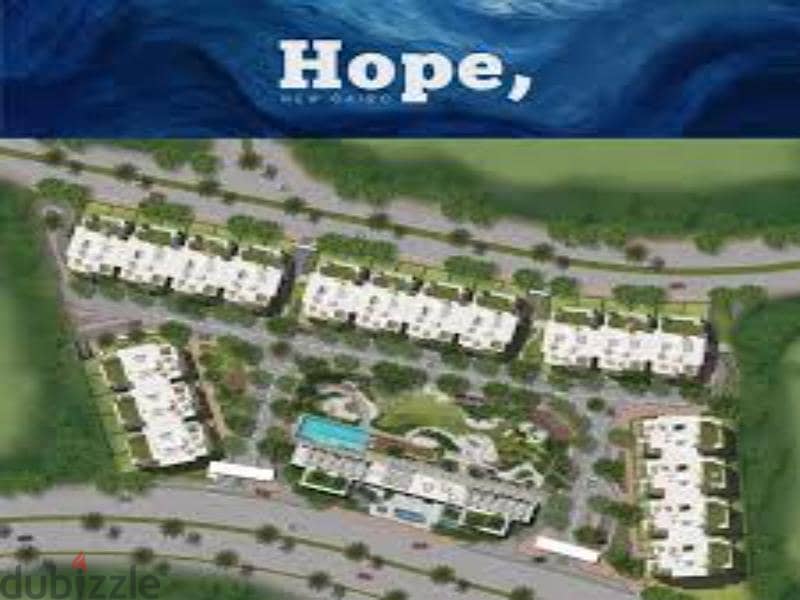 own you apartment in hope compound -10%dp -7years 6
