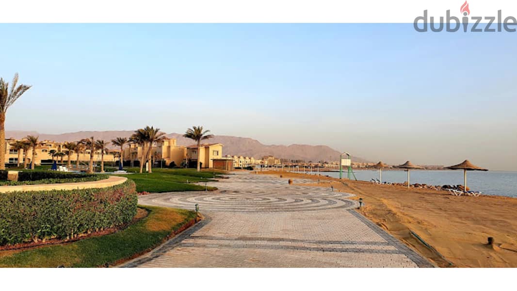 Ready to move Finished Sea view 3Bed Chalet for sale in installments La Vista Gardens Sokhna 8