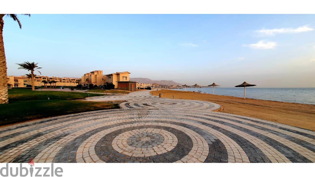 Ready to move Finished Sea view 3Bed Chalet for sale in installments La Vista Gardens Sokhna 9