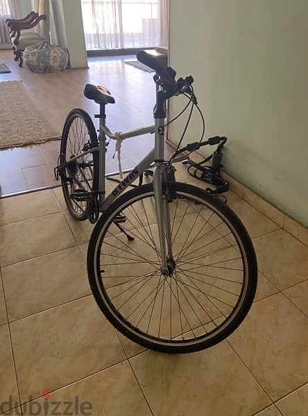 For sale: Hybrid bike Riverside 120 - metal grey 0