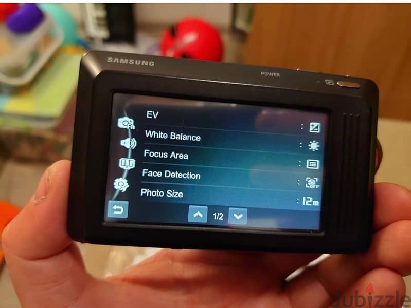 Samsung camera model ST550 10