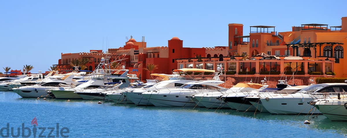 fully Furnished apartment 137m  for resale at New Marina Elgouna 13