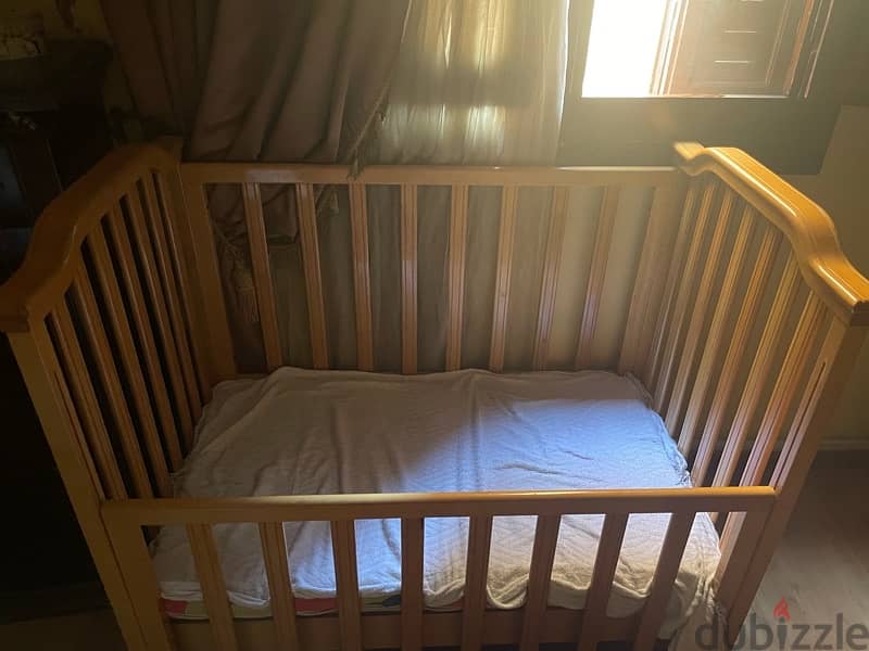 baby bed 0-4 age 2