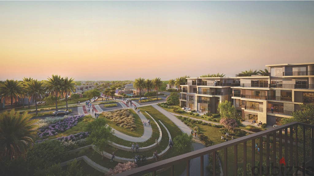 For sale at the price of the launch, a 150-meter apartment, “finished with air conditioners,” next to Sphinx International Airport in New Solana Zayed 4