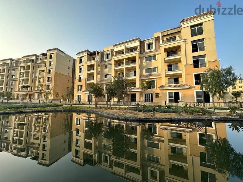 113 sqm apartment in front of Madinaty with a 10% down payment and the rest with facilities over the longest payment period in Sarai Compound, New Cai 1