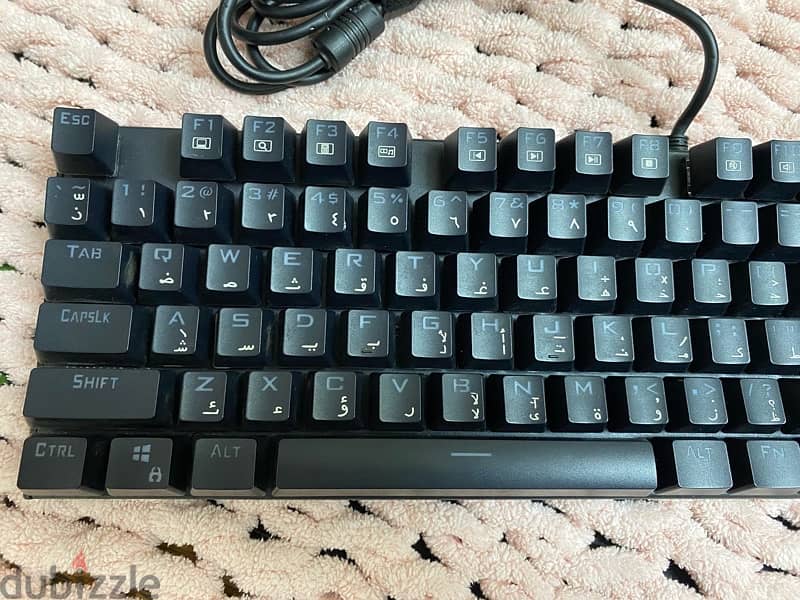 REDRAGON K565R-1 RUDRA Rainbow Backlit Mechanical Gaming Keyboard 4