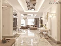 Garden duplex for sale in Al Burouj Compound, ready to move and fully finished, in interest-free installments