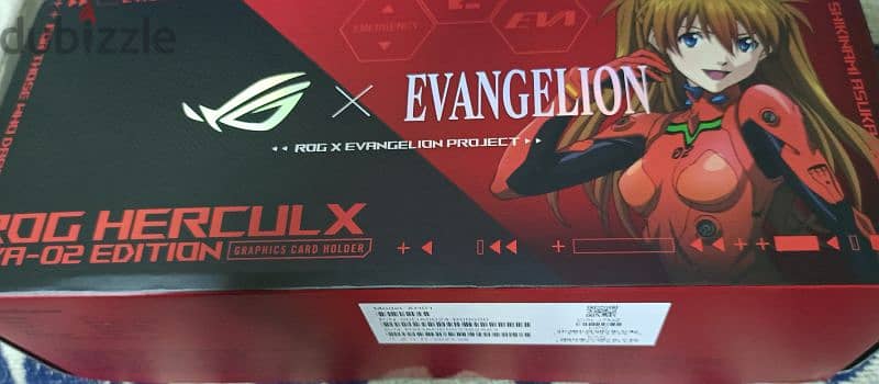 Graphic Card Holder Rog Herclux Limited Eva 02 Edition 0