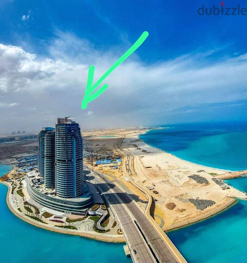 Apartment for sale in New Alamein Towers, North Coast  sea view 1