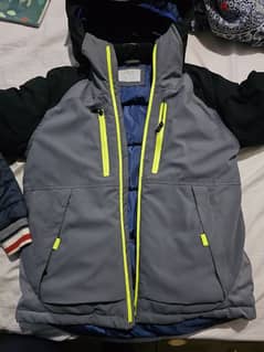 Zara and Mobaco puffer and varsity jacket 0