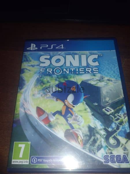 SONIC FRONTIERS PS4 GAME UNUSED 0