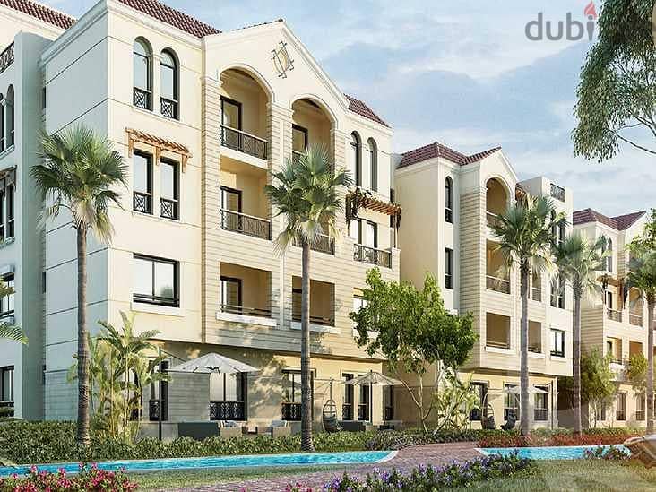 Duplex with garden on lagoon and landscape on Suez Road in front of Madinaty 2 in Maadi View - installment over 7 years 1