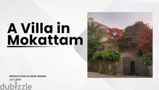 A 17 Bedroom Villa in Mokattam for Sale